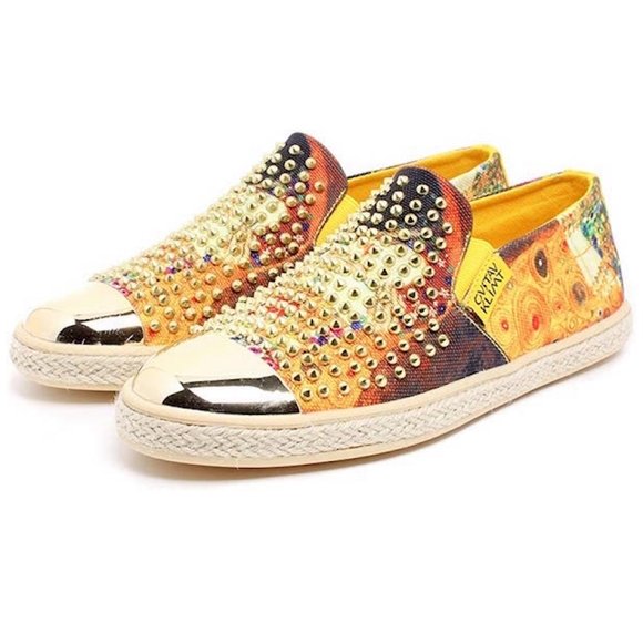 Maspis Klassik Shoes - Women's Slip-On Canvas Casual Sneakers Parma
